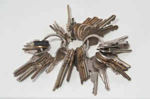 Si l'habitation a plusieurs accès, le nombre de clés augmente rapidement (photo de Pennuja)